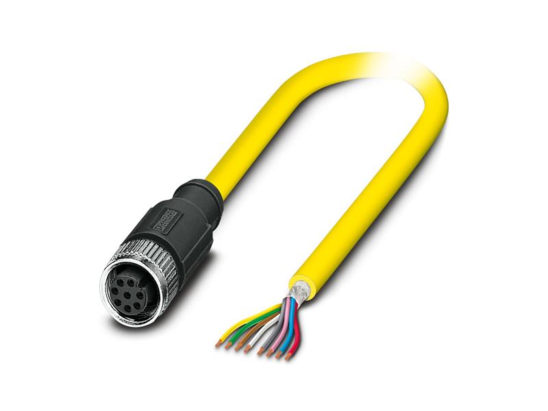 PHOENIX CONTACT SAC-8P- 5,0-542/M12FS SH BK