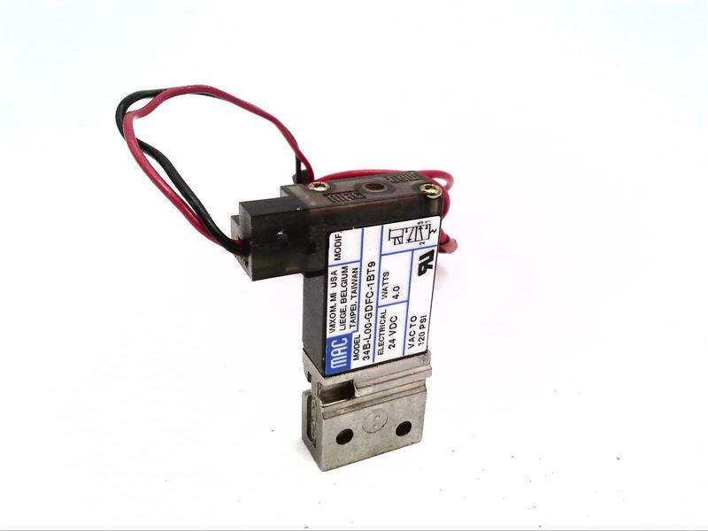 MAC VALVES INC 34B-L00-GDFC-1BT