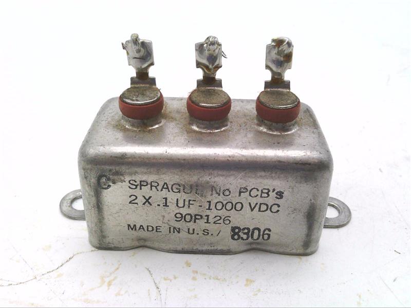 2X.1UF-1000VDC by VISHAY