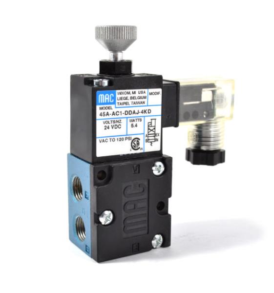 MAC VALVES INC 45A-MOO-DDAD-1BK