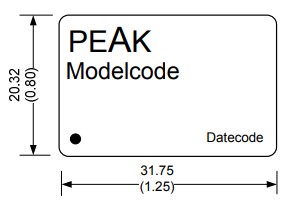 PEAK ELECTRONICS P22TG-2409Z2:1H35MLF