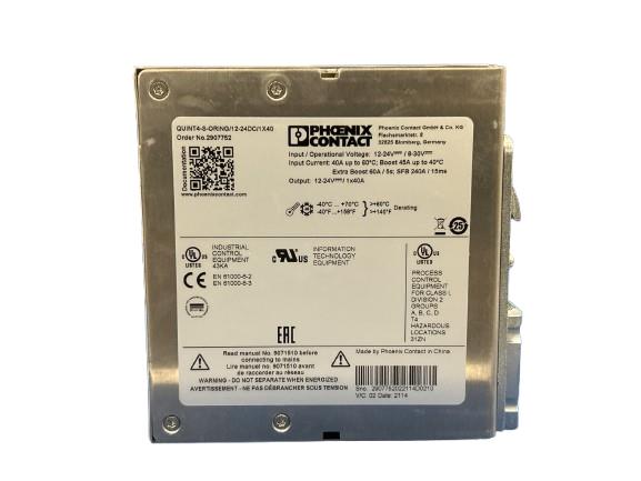 PHOENIX CONTACT QUINT4-S-ORING/12-24DC/1X40