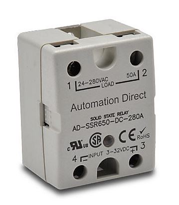 AUTOMATION DIRECT AD-SSR650-DC-280A