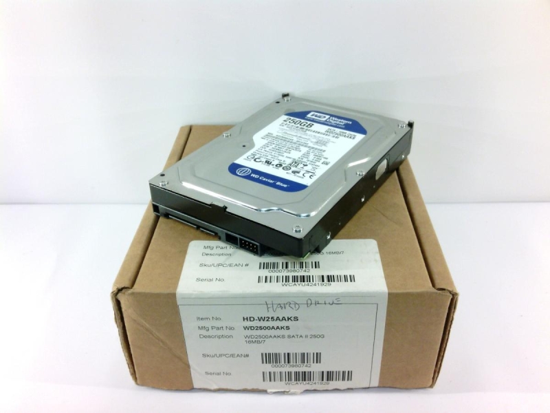 WESTERN DIGITAL WD2500AAKS
