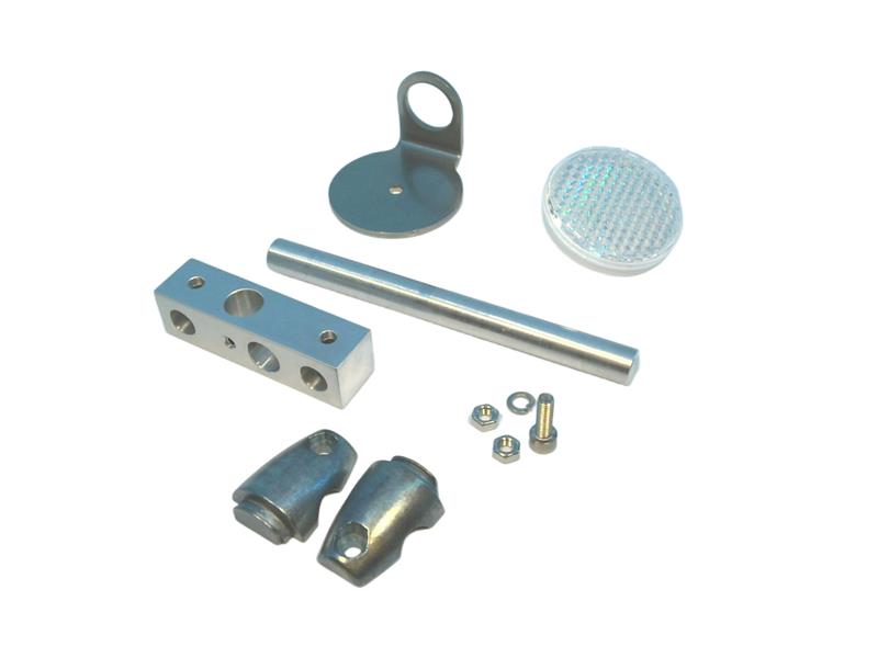 BRKT, 50MM REFL, EXTRUDE RAIL-UE0004 by EFECTOR