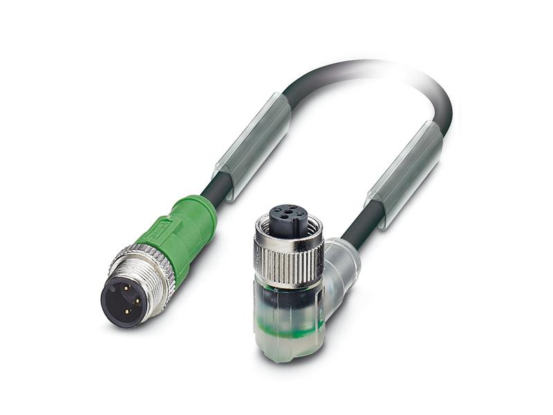 PHOENIX CONTACT SAC-3P-M12MS/ 0,3-PUR/M12FR-2L