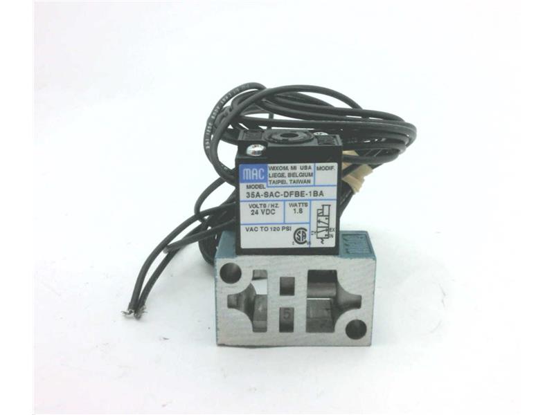 MAC VALVES INC 35A-SAC-DFBE-1BA