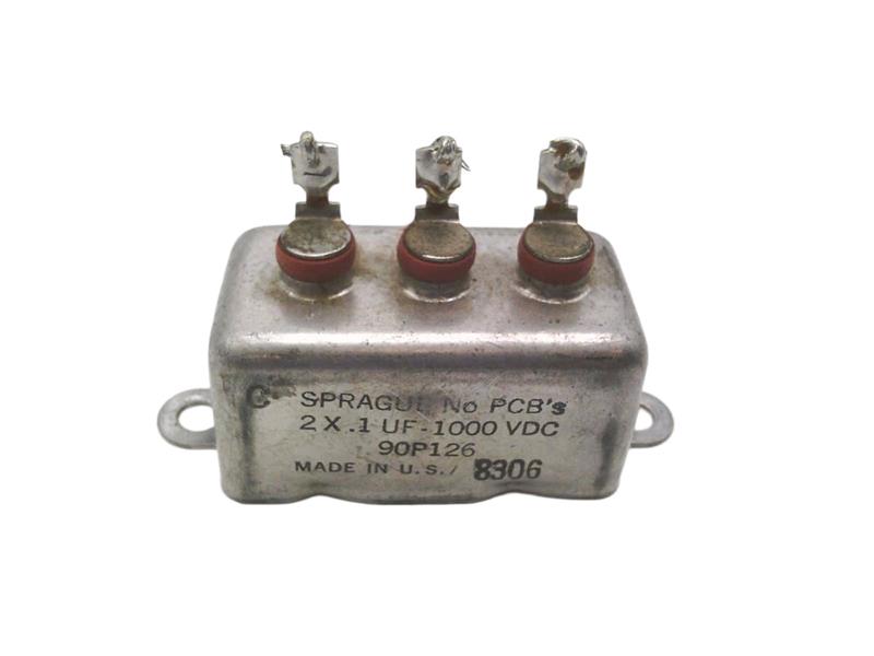 2X.1UF-1000VDC by VISHAY