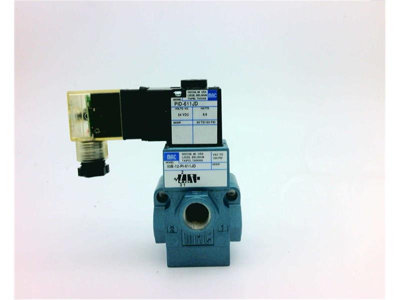 MAC VALVES INC 55B-12-PI-611JD