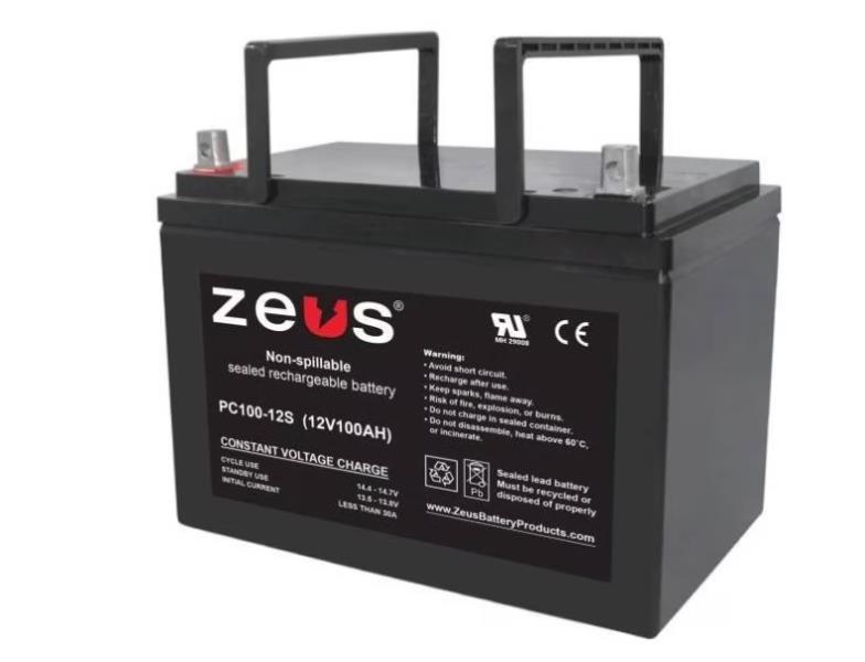 ZEUS BATTERY PRODUCTS  PC100-12SNBAL