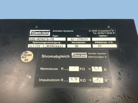 KOLLMORGEN 03S-M240/8-PB