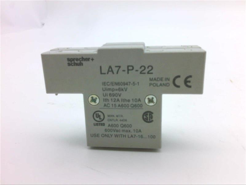 SPRECHER & SCHUH LA7-P-22