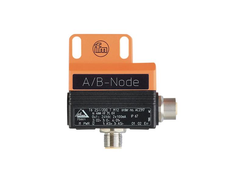 EFECTOR DUAL SENSOR T6 2SI 2DO T M12-AC2317