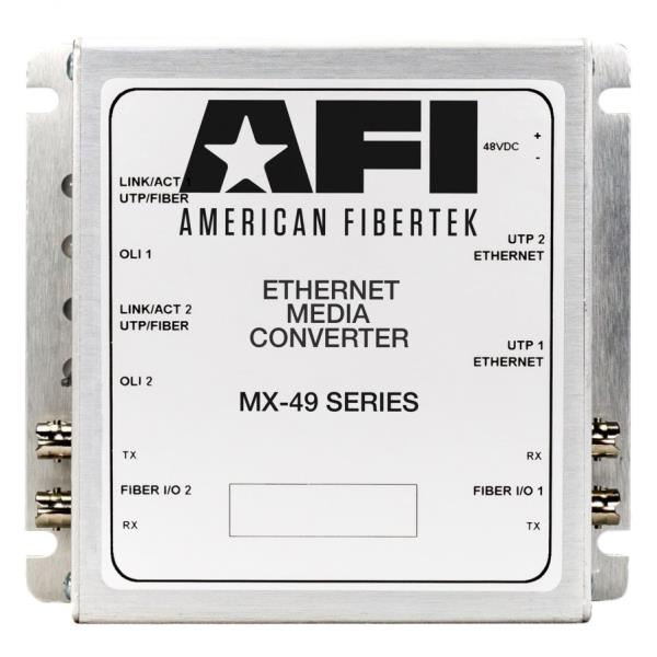 AMERICAN FIBERTEK MX-49-LX-ST-POE