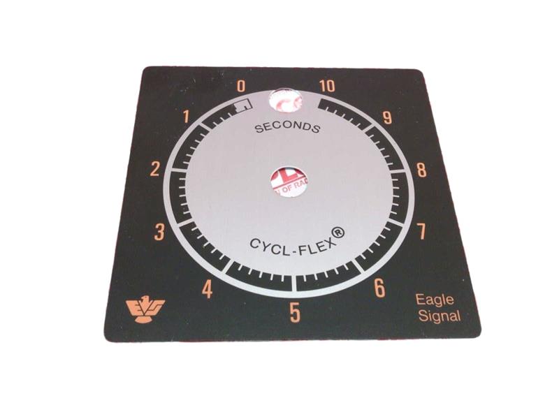 HP5-FACEPLATE-10S-BLK/ORG by DANAHER CONTROLS