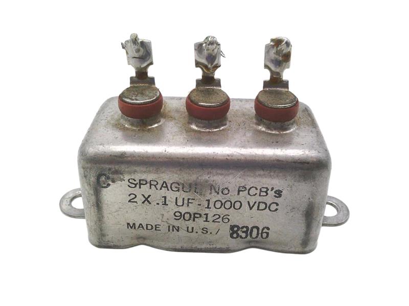 VISHAY 2X.1UF-1000VDC