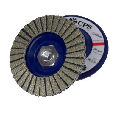 CPS SHARK EDGE NW FLAP DISC VERY FINE/BLUE
