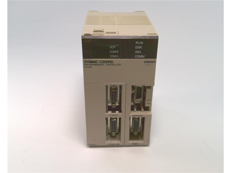 OMRON C200HG-CPU43-E+C200HW-COM06-EV1