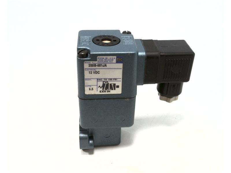 MAC VALVES INC 250B-601JA