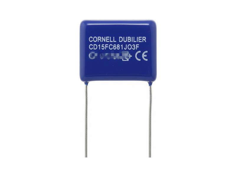 CORNELL DUBILIER CD15FC681JO3F