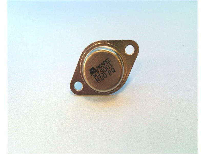 CENTRAL SEMICONDUCTOR MJ3001 PBFREE