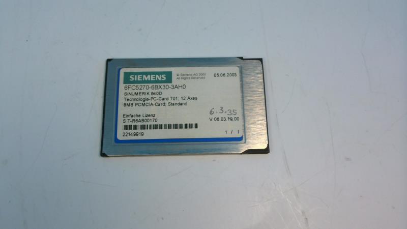 SIEMENS 6FC5270-6BX30-3AH0