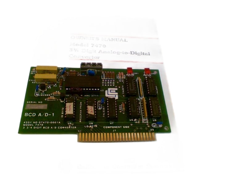 CALIFORNIA COMPUTER SYSTEMS 07470-0001A