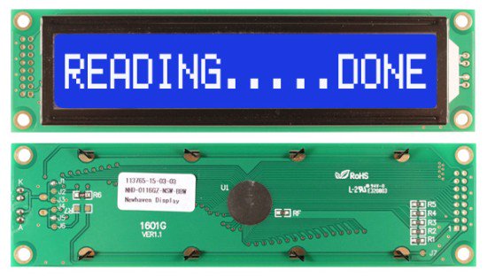 NEWHAVEN DISPLAY NHD-0116GZ-NSW-BBW