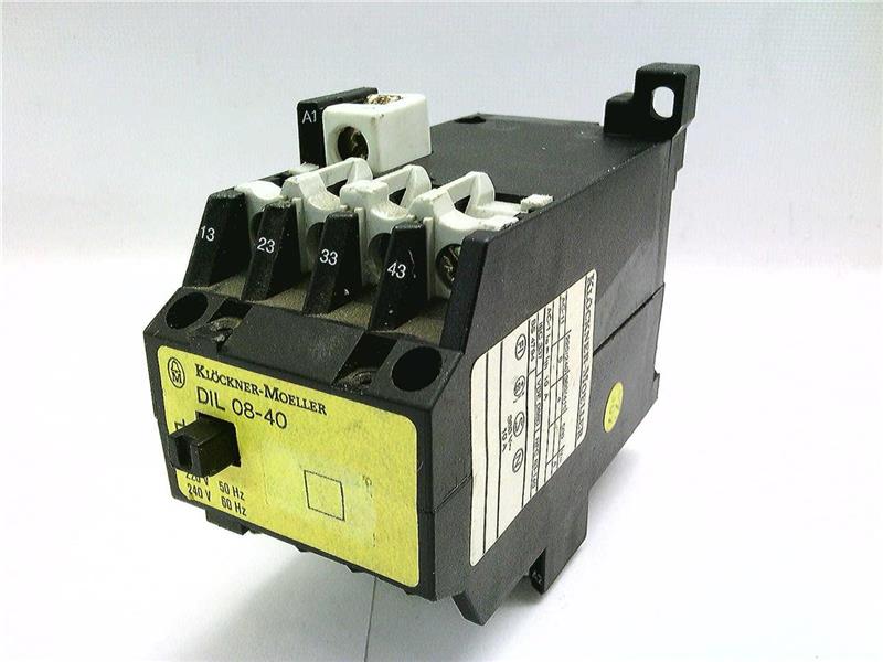 EATON CORPORATION DIL08-40-220V/50HZ-240V/60HZ