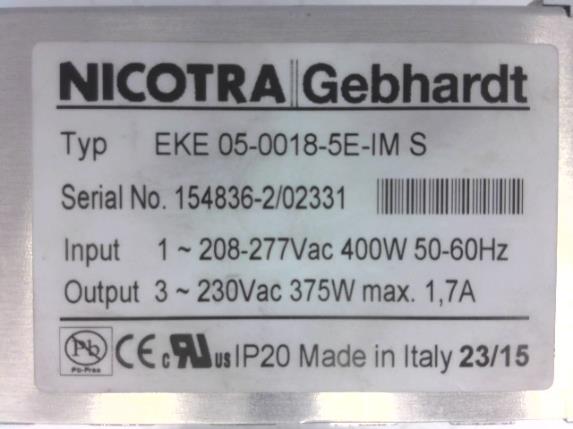 REGAL REXNORD EKE 05-0018-5E-IM S