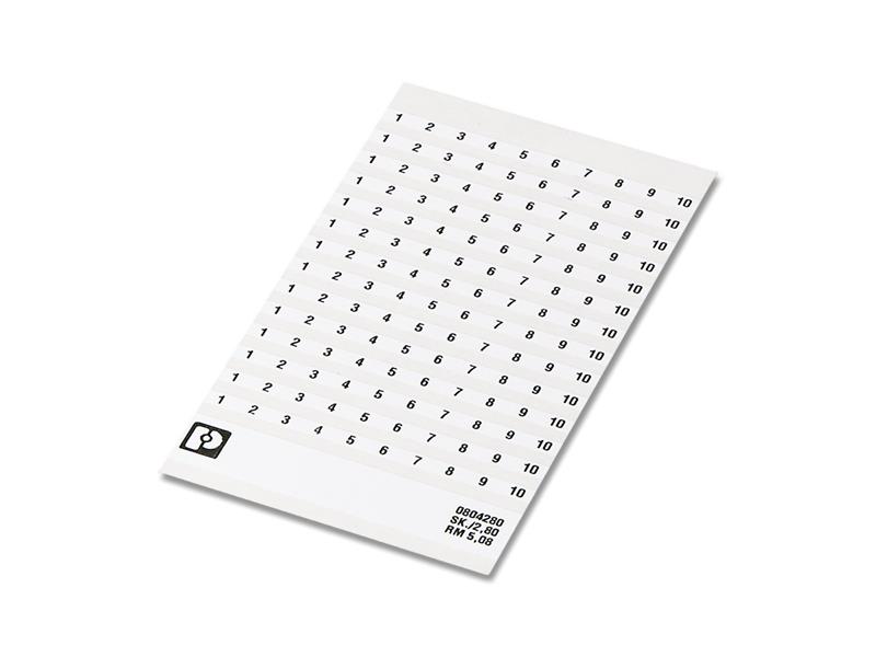 PHOENIX CONTACT SK 5,08/2,8:FORTL.ZAHLEN 71-80