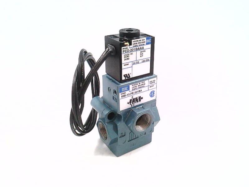 MAC VALVES INC 55B-12-PE-221BA