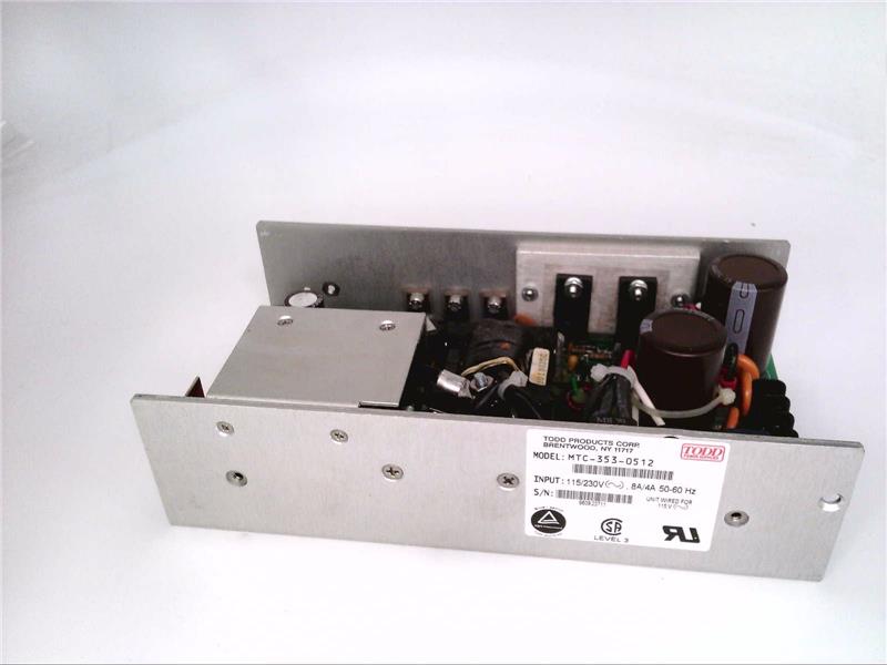 TODD PRODUCTS CORP MTC-353-0512