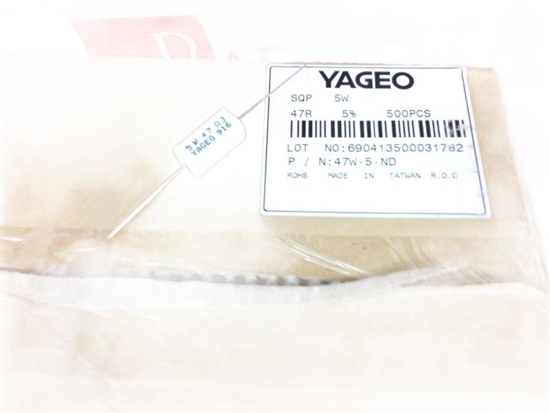 YAGEO SQP500JB-47R-BOX