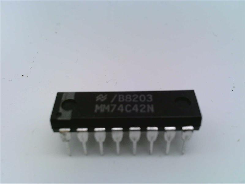 TEXAS INSTRUMENTS SEMI MM74C42N