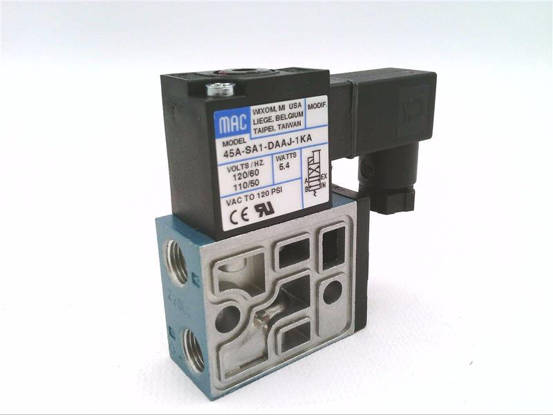 MAC VALVES INC 45A-SA1-DAAJ-1KA