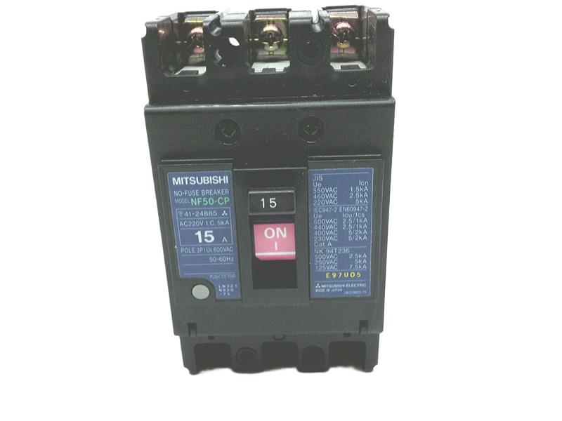 MITSUBISHI NF50-CP-3P-15A