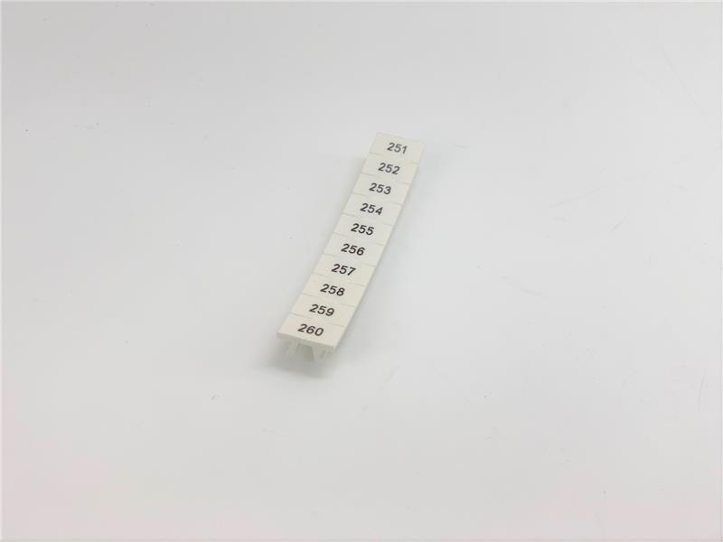 PHOENIX CONTACT ZB 6,QR:FORTL.ZAHLEN 251-260