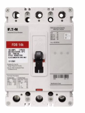 EATON CORPORATION FDB3030LA01