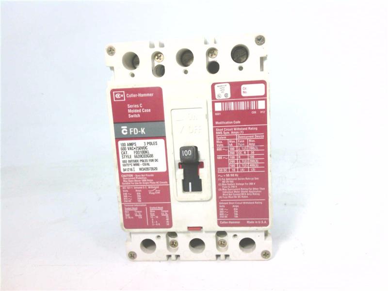EATON CORPORATION FD3100KL