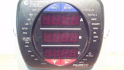 ELECTRO INDUSTRIES SHARK200-60-10-V2-D2-PO1S-X