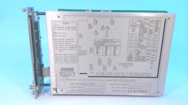 GENERAL ELECTRIC 3300-45-01-01-00-01