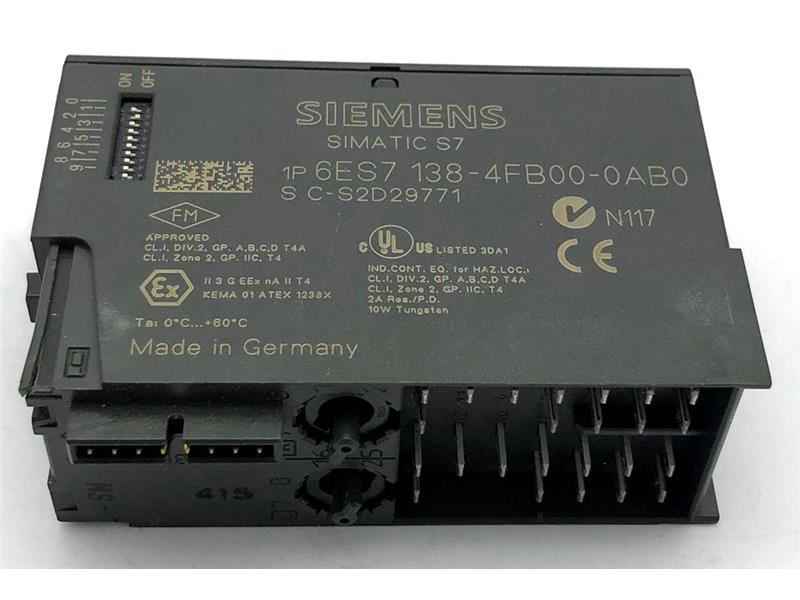 SIEMENS 6ES7138-4FB00-0AB0