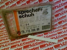 SPRECHER & SCHUH 19.116.006-99-EACH