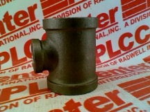WARD 1-1/2X3/4X1-1/2-BLK-MI-TEE