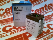 BACO CONTROLS 334E22