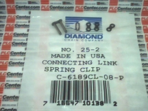 DIAMOND CHAIN C-6189CL-08-P