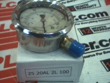 ASHCROFT 25-20AL-2L-100