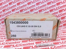 WEIDMULLER CS1.6HD-E22-20-SNI2.5-EACH