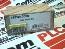 WEIDMULLER ZQV 2.5N/6 GE
